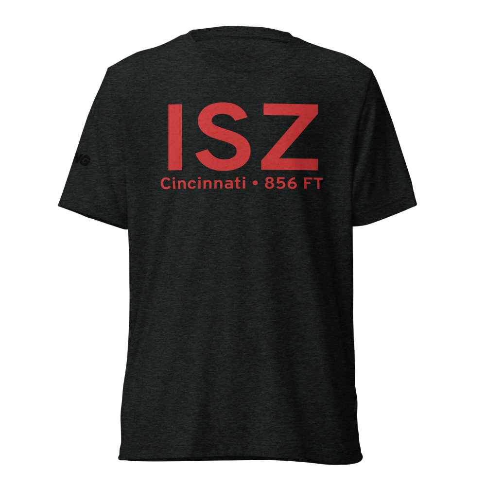 Cincinnati (KISZ) Airport Tri-blend T-Shirt 