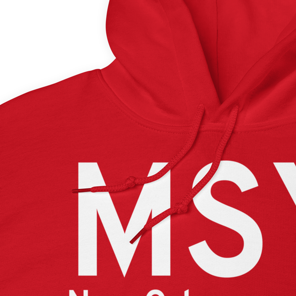 New Orleans (KMSY) Airport Hoodie Sweatshirt 