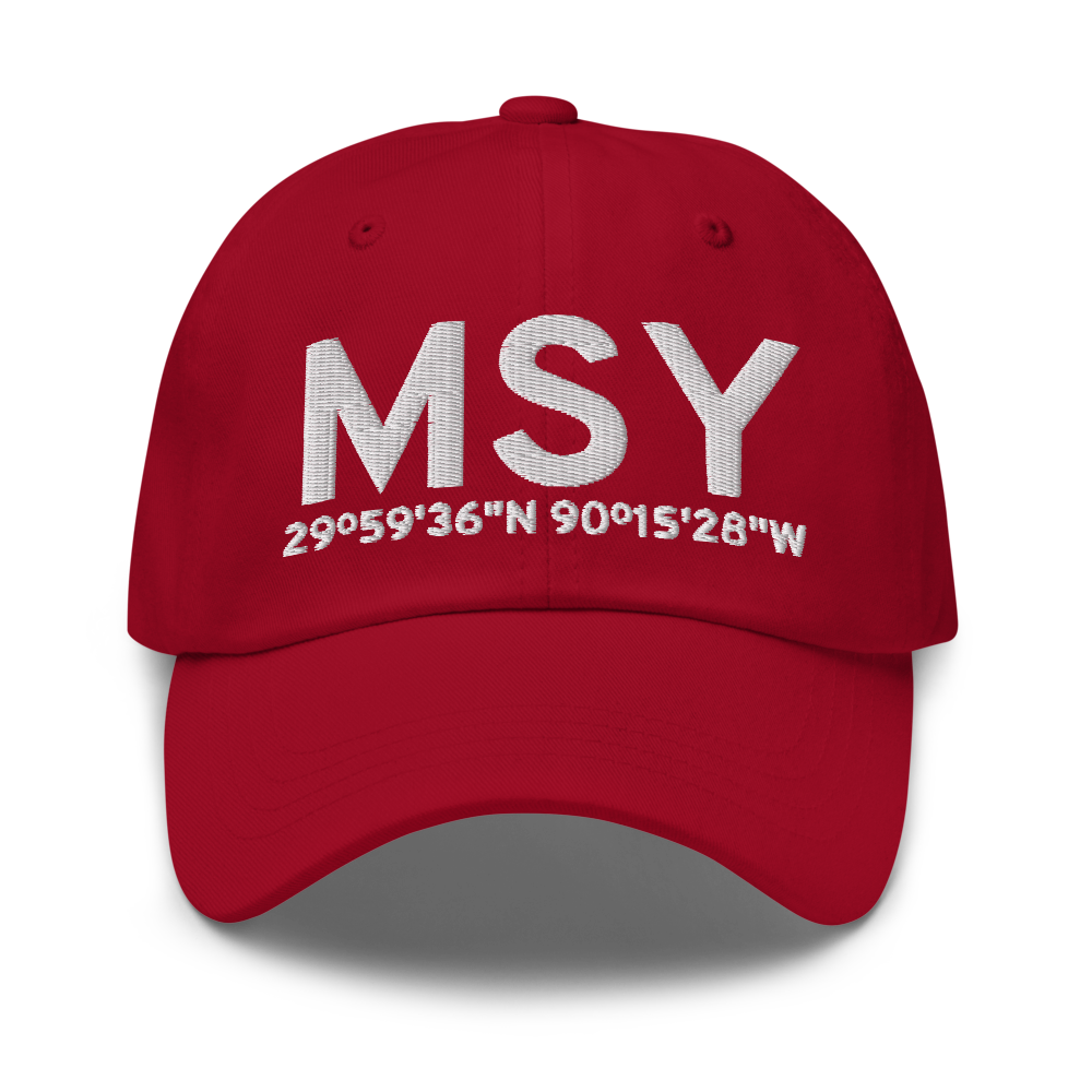 New Orleans (KMSY) Airport Hat 