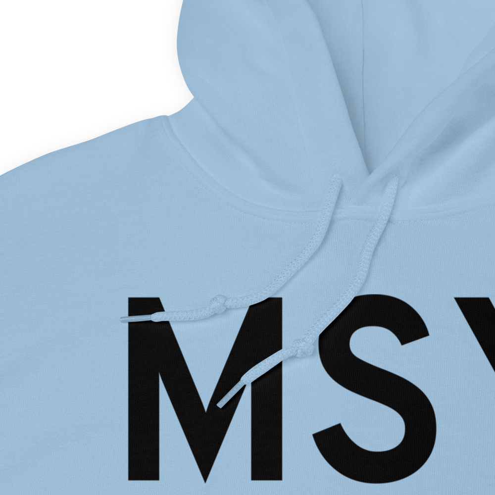 New Orleans (KMSY) Airport Hoodie Sweatshirt 
