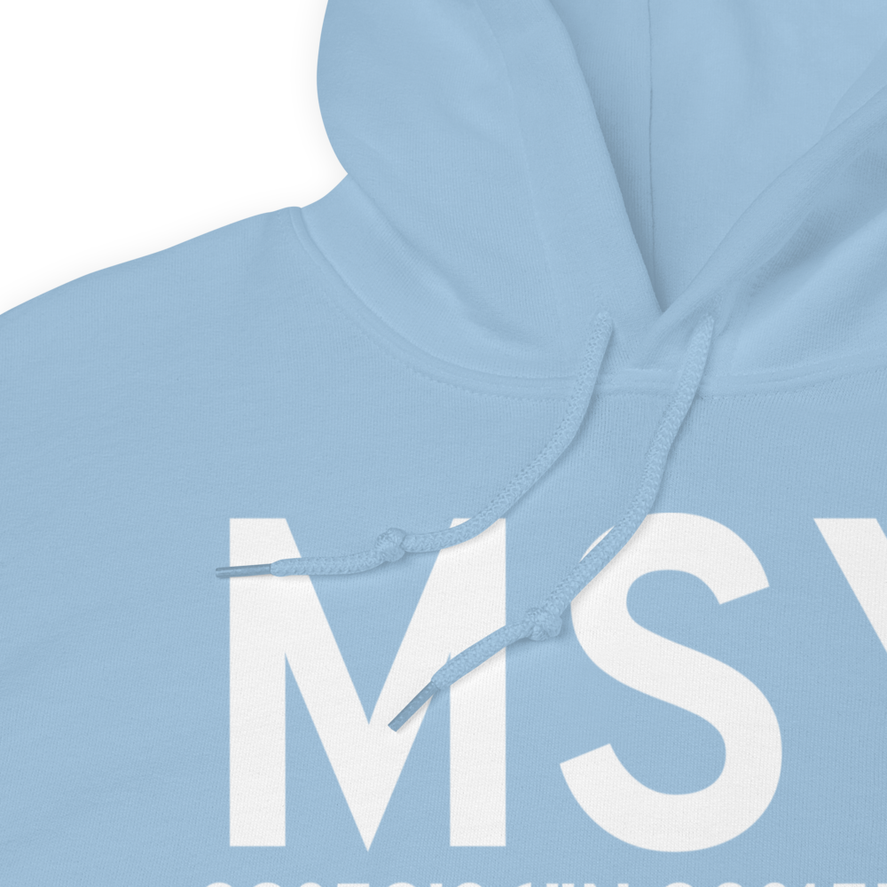 New Orleans (KMSY) Airport Hoodie Sweatshirt 