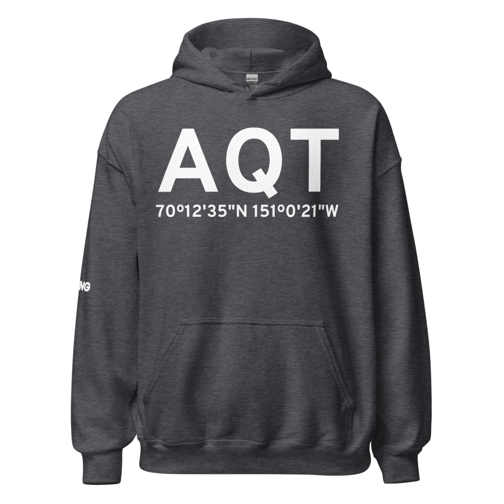 Nuiqsut (PAQT) Airport Hoodie Sweatshirt 