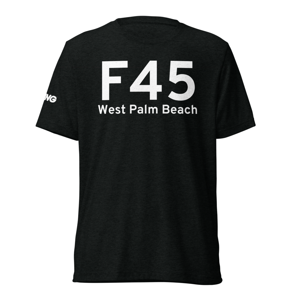 West Palm Beach (KF45) Airport Tri-blend T-Shirt 