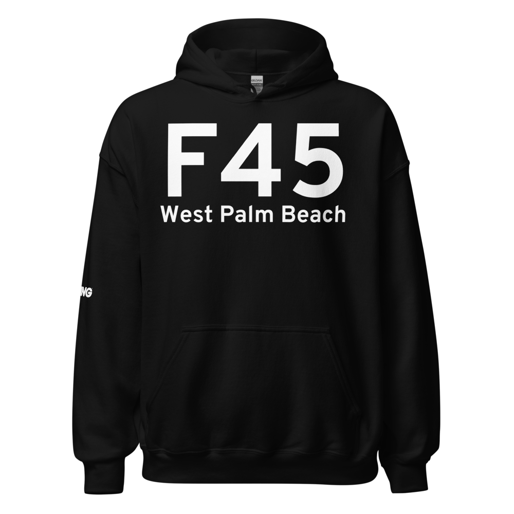 West Palm Beach (KF45) Airport Hoodie Sweatshirt 