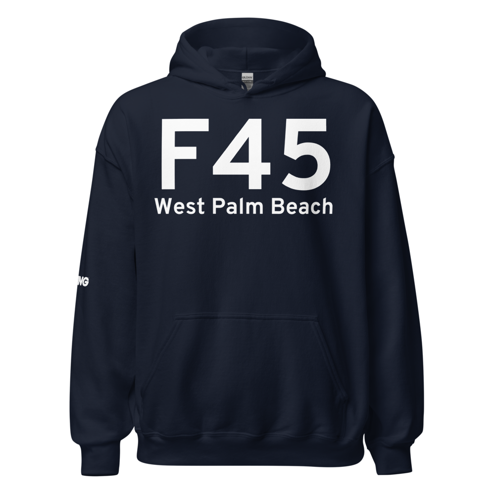 West Palm Beach (KF45) Airport Hoodie Sweatshirt 