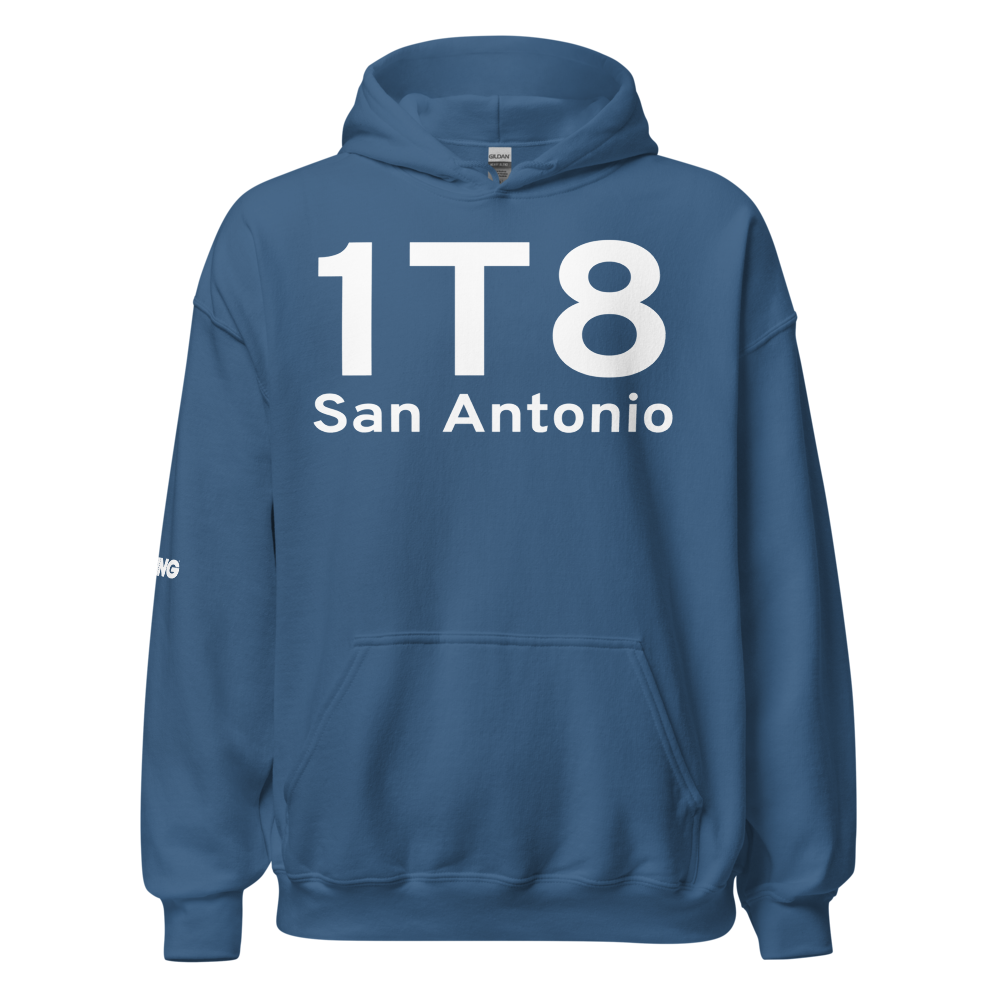 San Antonio (1T8) Airport Hoodie Sweatshirt 