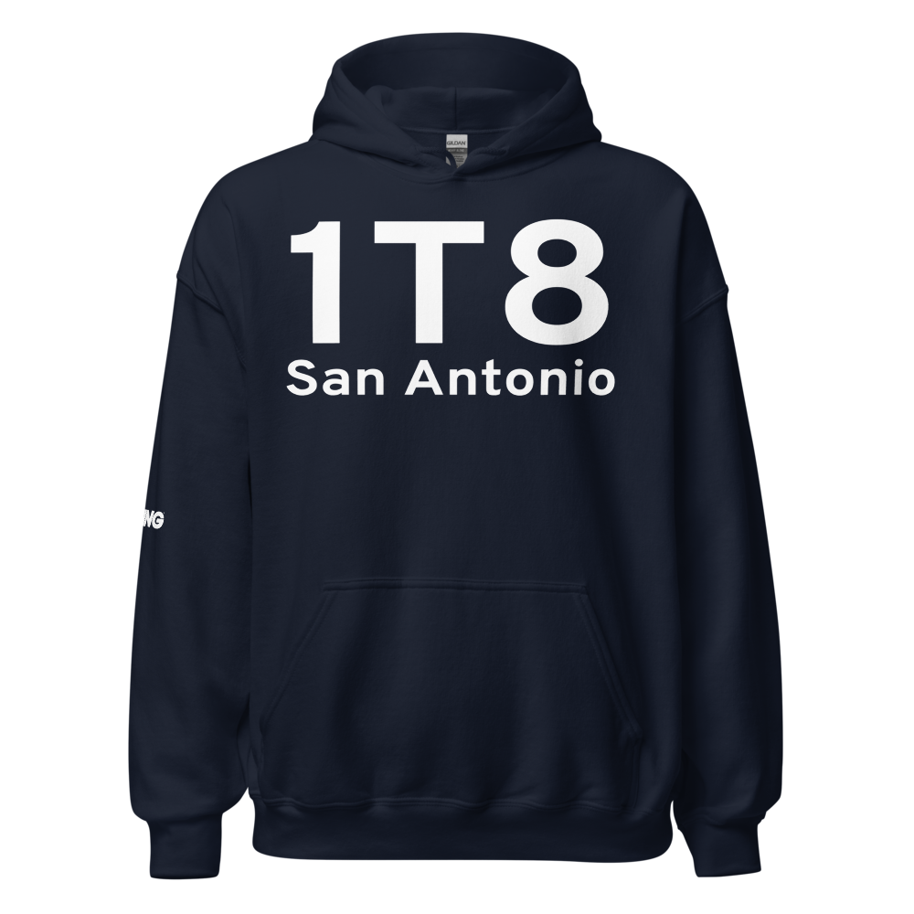 San Antonio (1T8) Airport Hoodie Sweatshirt 