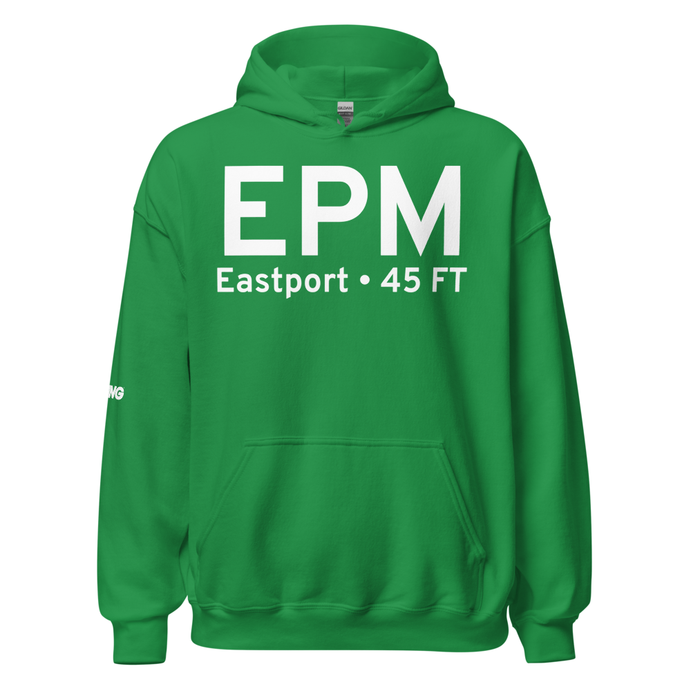 Eastport (KEPM) Airport Hoodie Sweatshirt 
