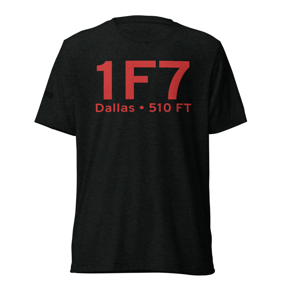Dallas (1F7) Airport Tri-blend T-Shirt 