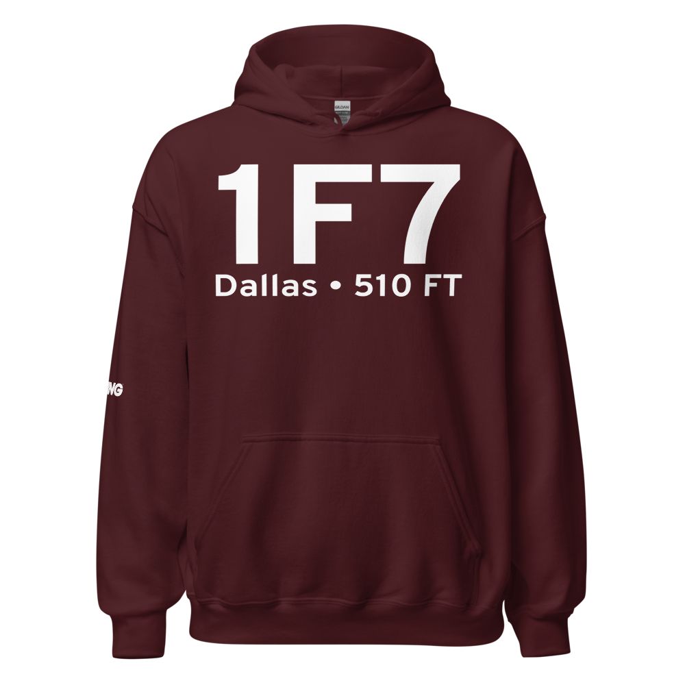 Dallas (1F7) Airport Hoodie Sweatshirt 