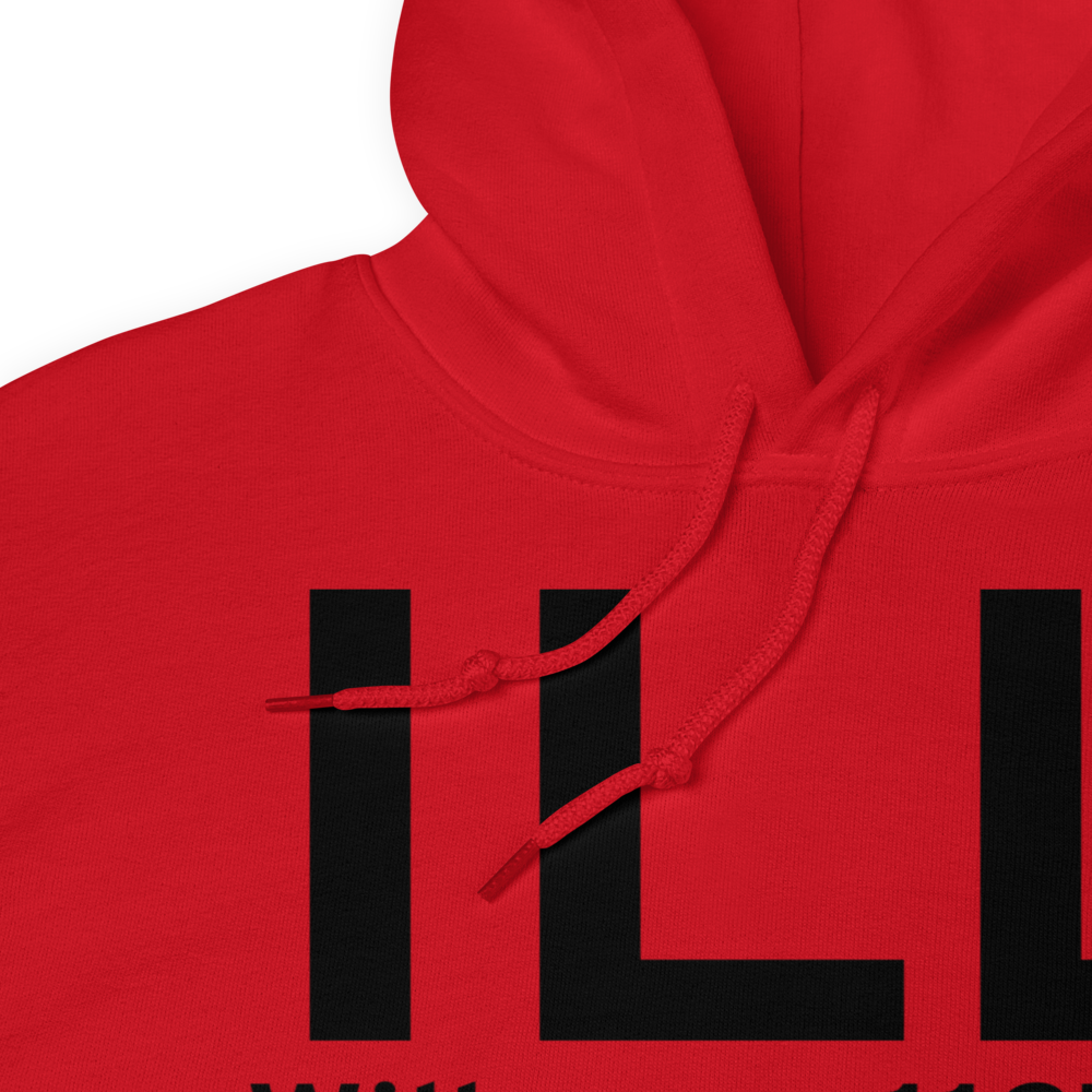 Willmar (KILL) Airport Hoodie Sweatshirt 