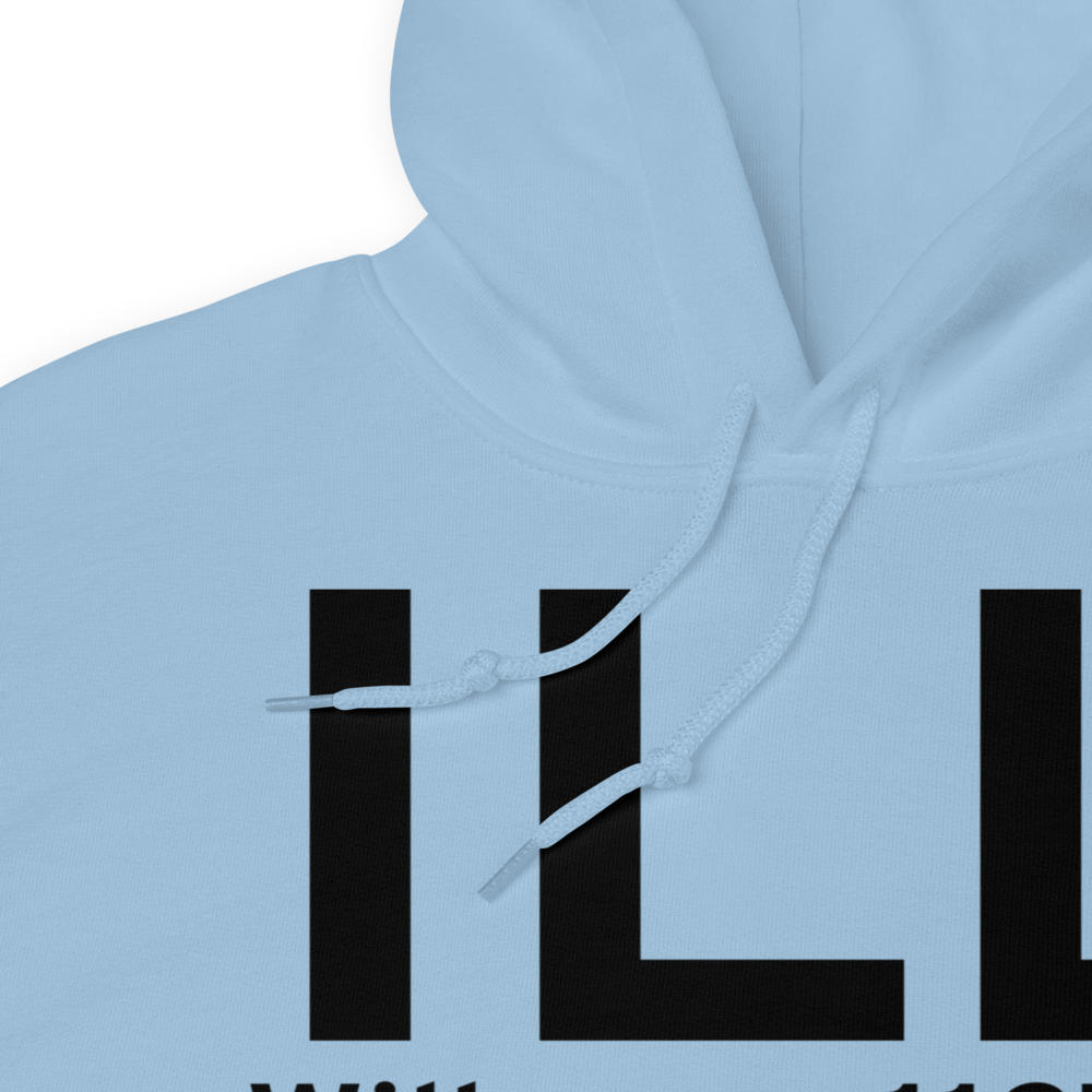 Willmar (KILL) Airport Hoodie Sweatshirt 