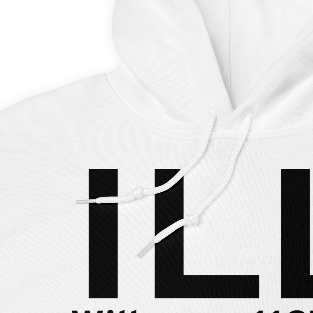 Willmar (KILL) Airport Hoodie Sweatshirt 