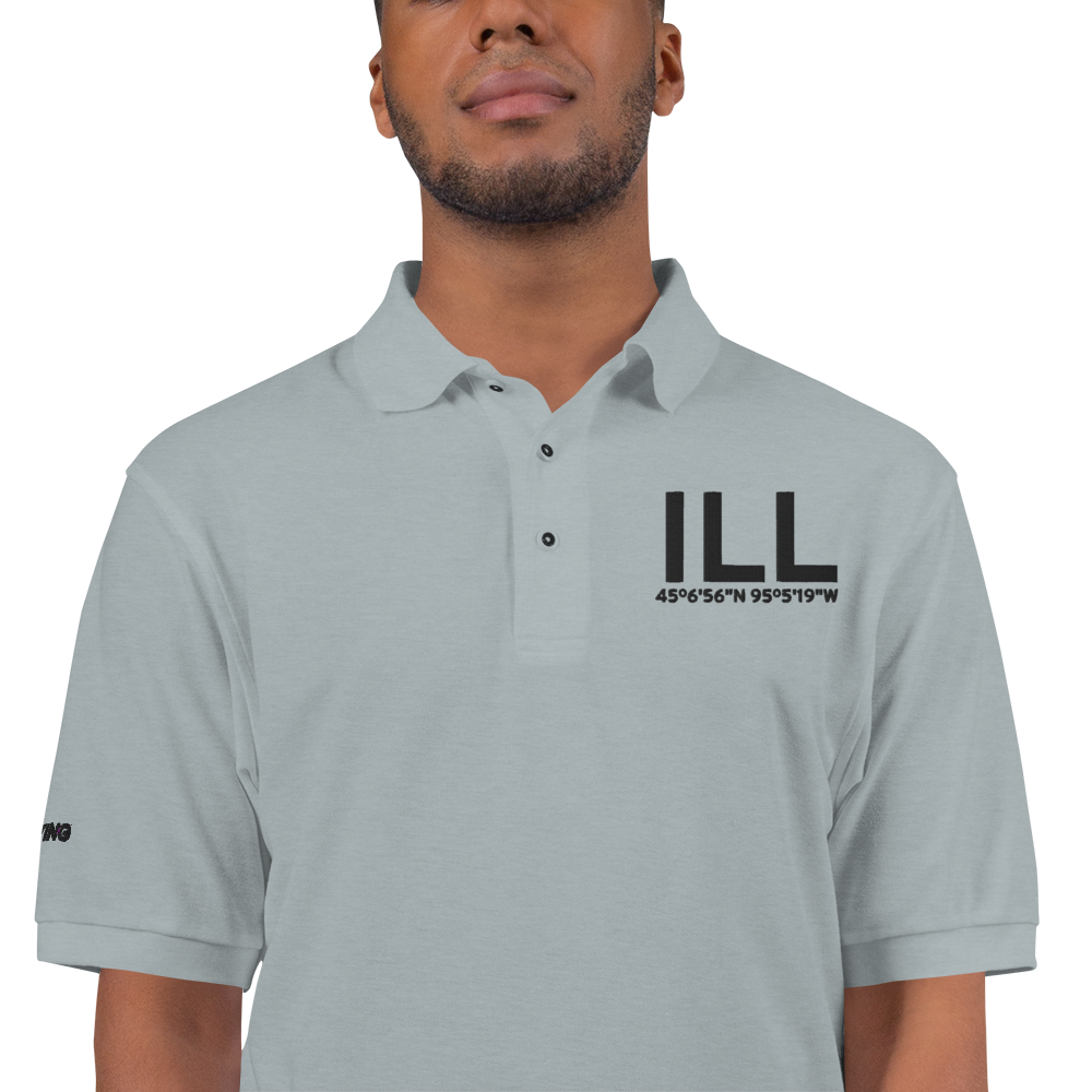 Willmar (KILL) Airport Port Authority Embroidered Polo Shirt 