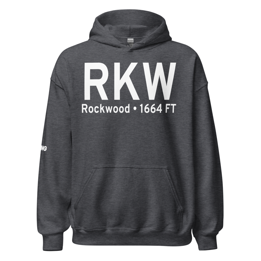 Rockwood (KRKW) Airport Hoodie Sweatshirt 