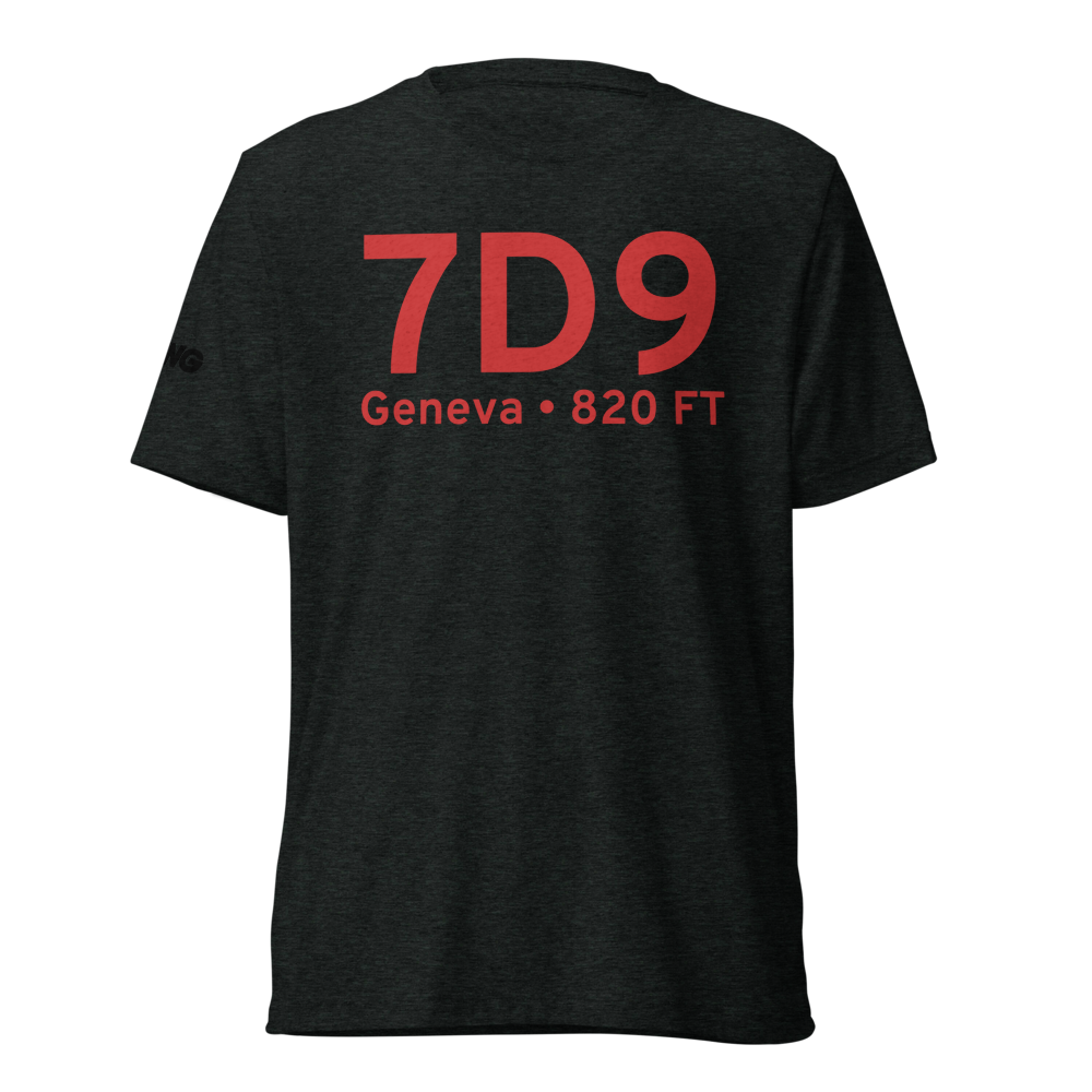 Geneva (K7D9) Airport Tri-blend T-Shirt 
