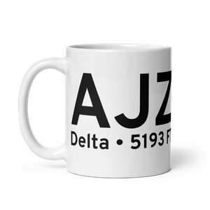 Delta (KAJZ) Airport Mug