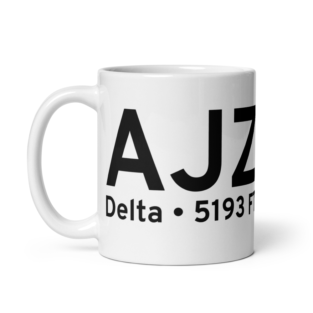 Delta (KAJZ) Airport Mug 