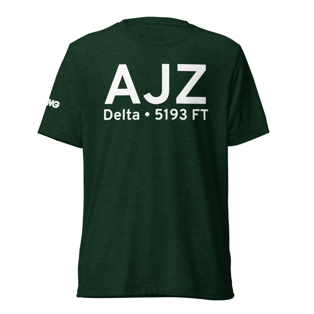 Delta (KAJZ) Airport Tri-blend T-Shirt 