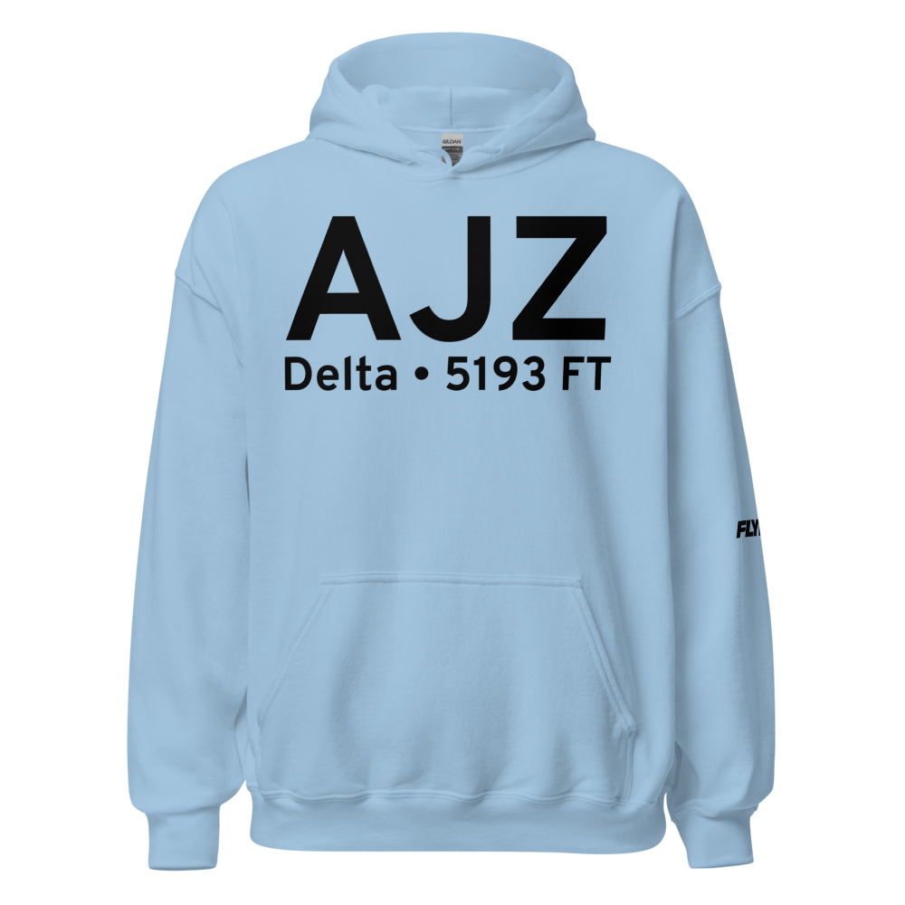 Delta (KAJZ) Airport Hoodie Sweatshirt 