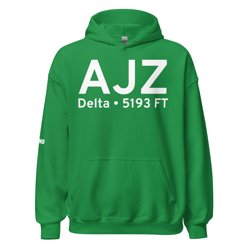 Delta (KAJZ) Airport Hoodie Sweatshirt 