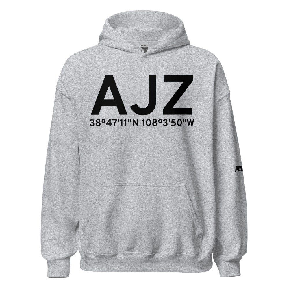 Delta (KAJZ) Airport Hoodie Sweatshirt 