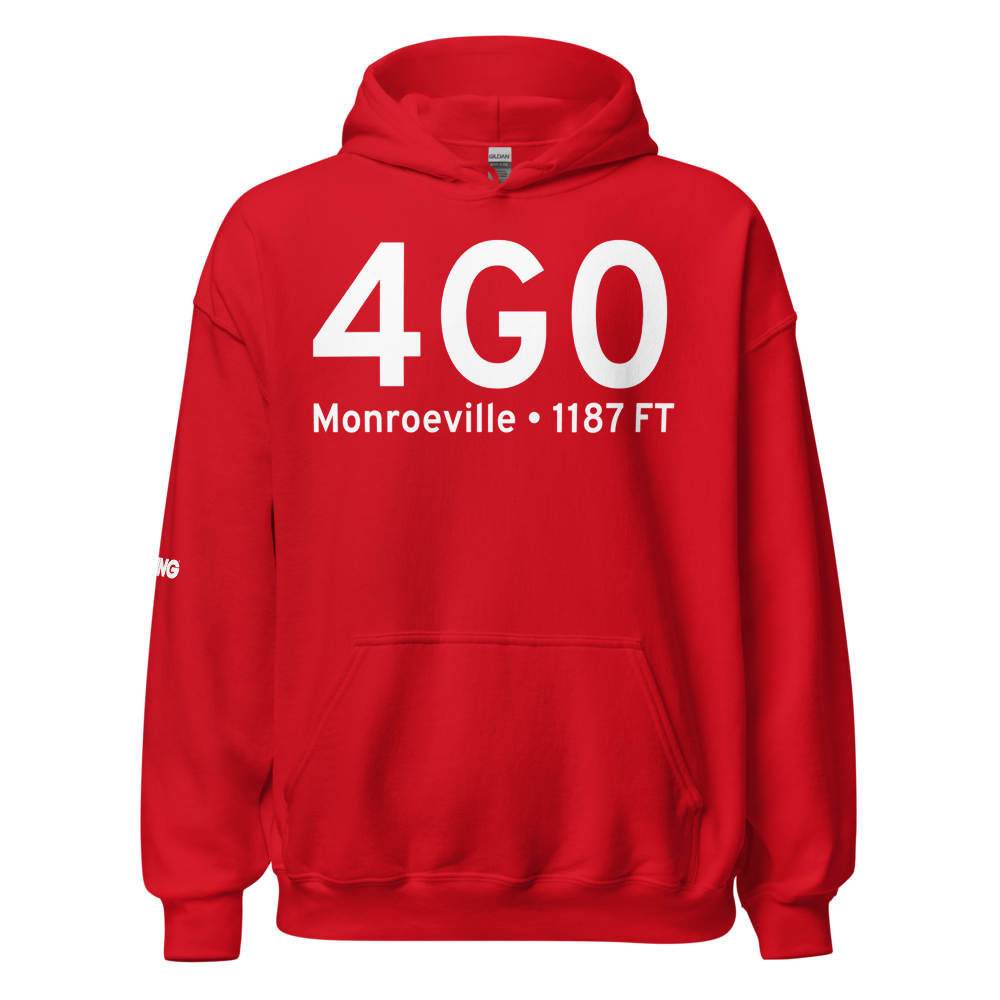 Monroeville (4G0) Airport Hoodie Sweatshirt 