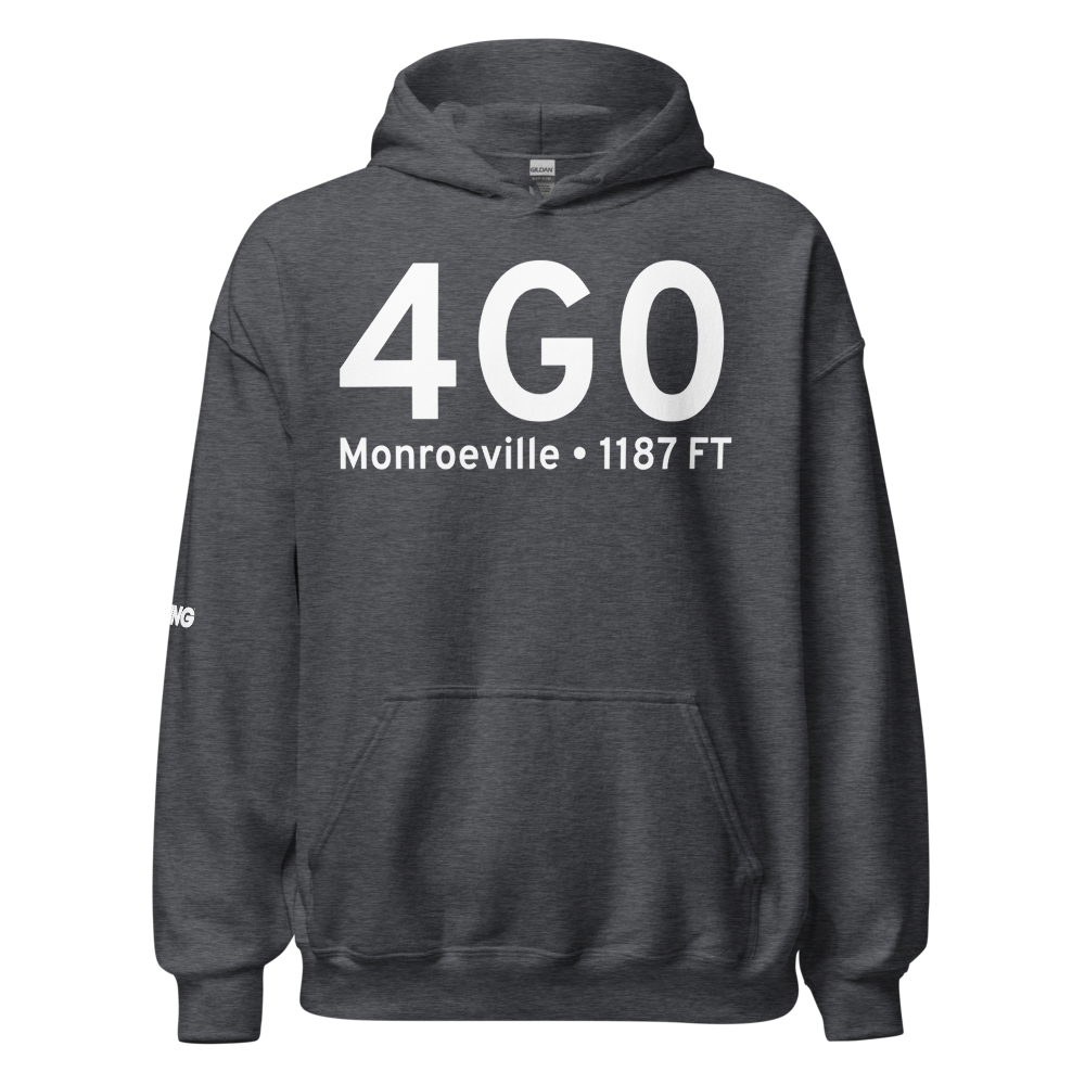 Monroeville (4G0) Airport Hoodie Sweatshirt 