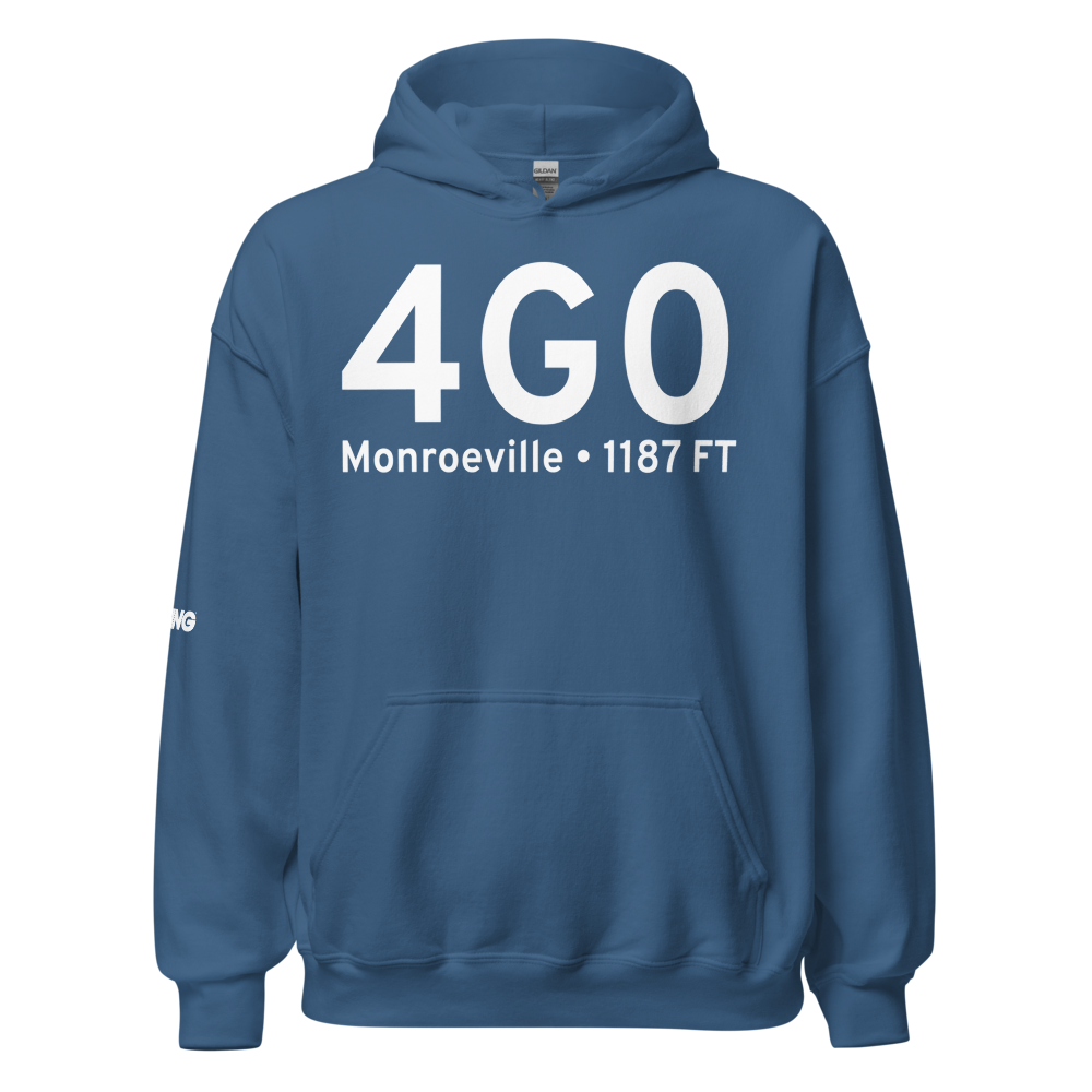 Monroeville (4G0) Airport Hoodie Sweatshirt 