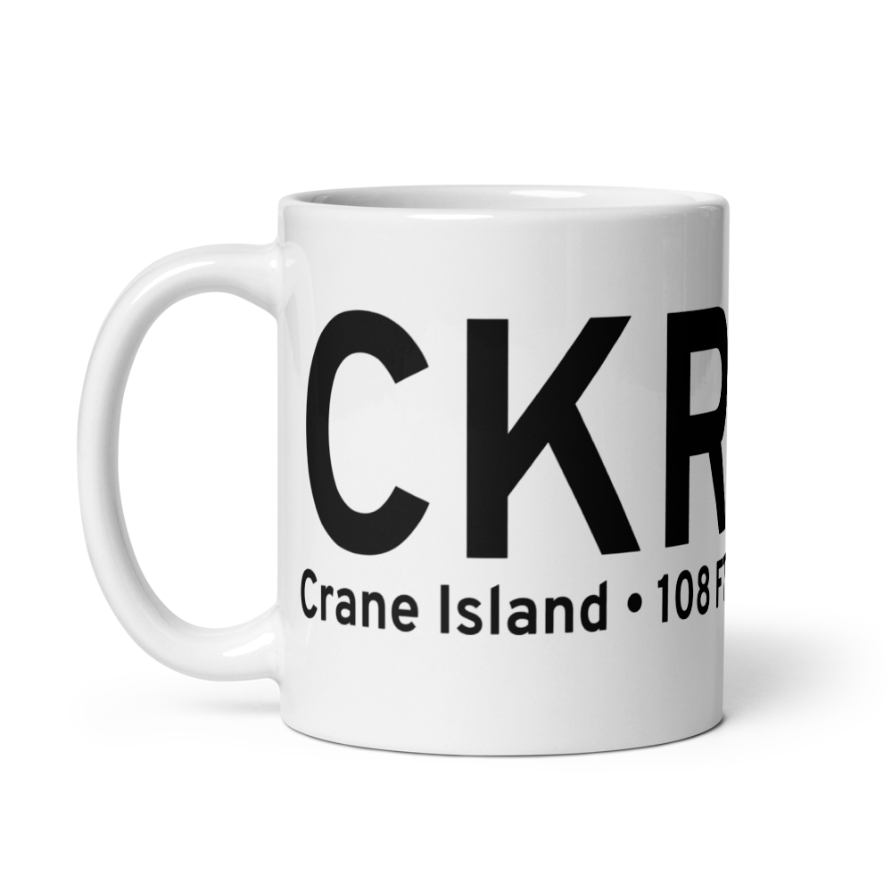 Crane Island (CKR) Airport Mug 