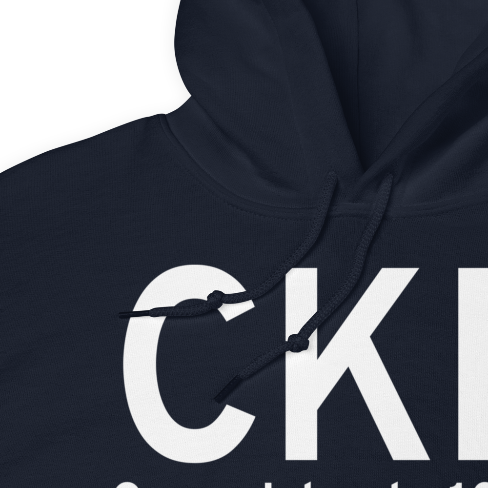 Crane Island (CKR) Airport Hoodie Sweatshirt 
