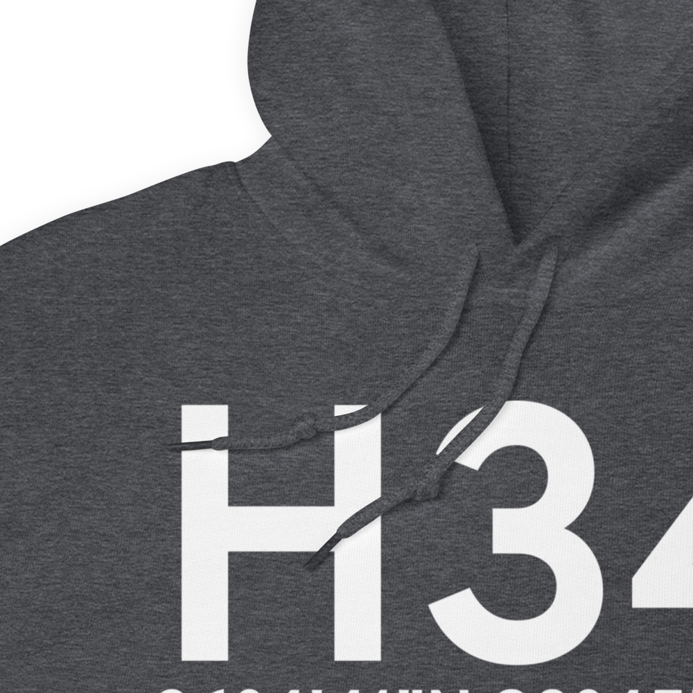 Huntsville (KH34) Airport Hoodie Sweatshirt 