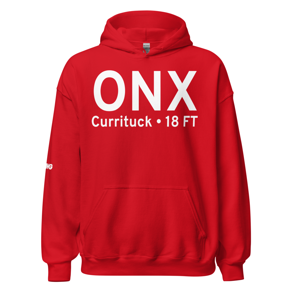 Currituck (KONX) Airport Hoodie Sweatshirt 