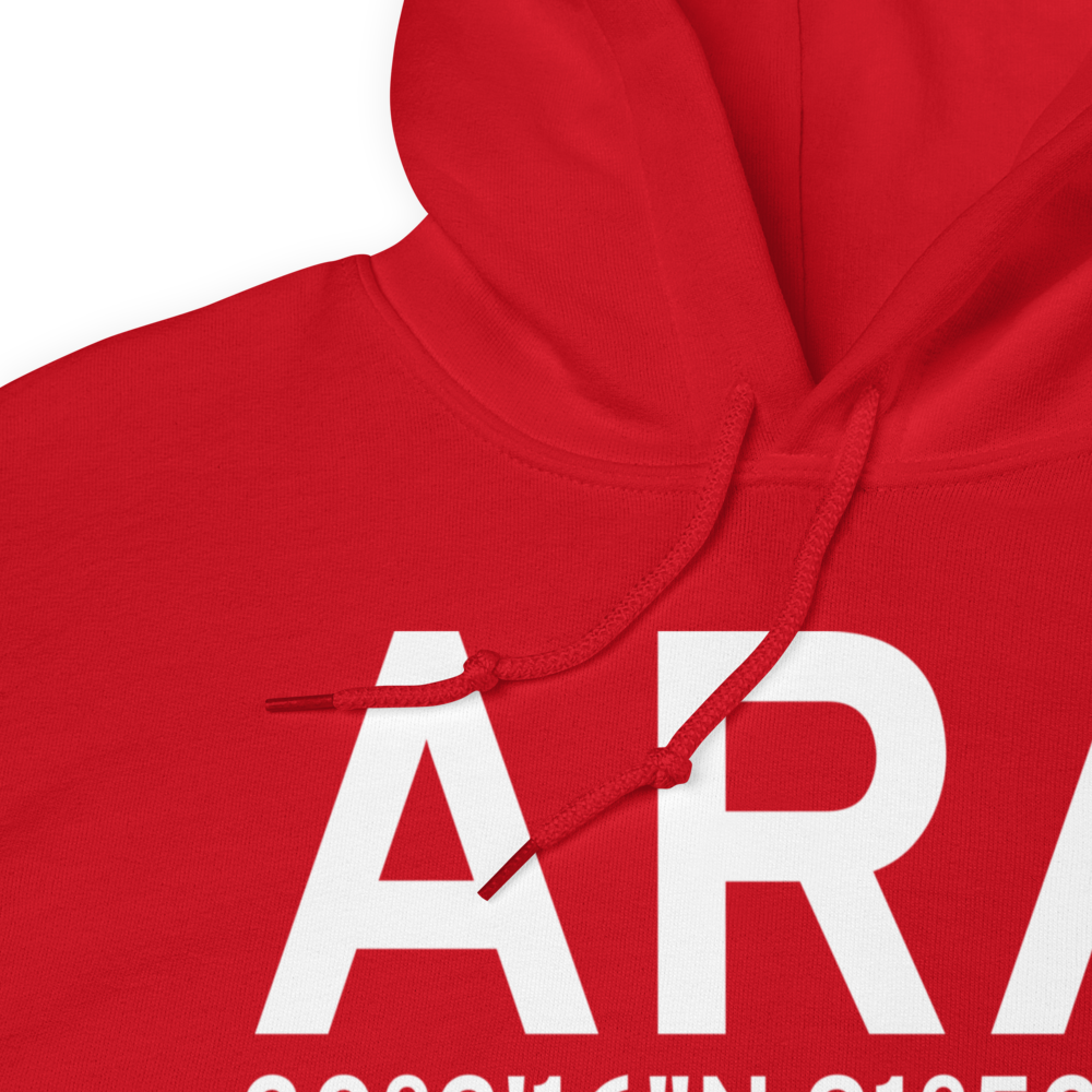 New Iberia (KARA) Airport Hoodie Sweatshirt 