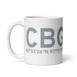 Cambridge (KCBG) Airport Mug