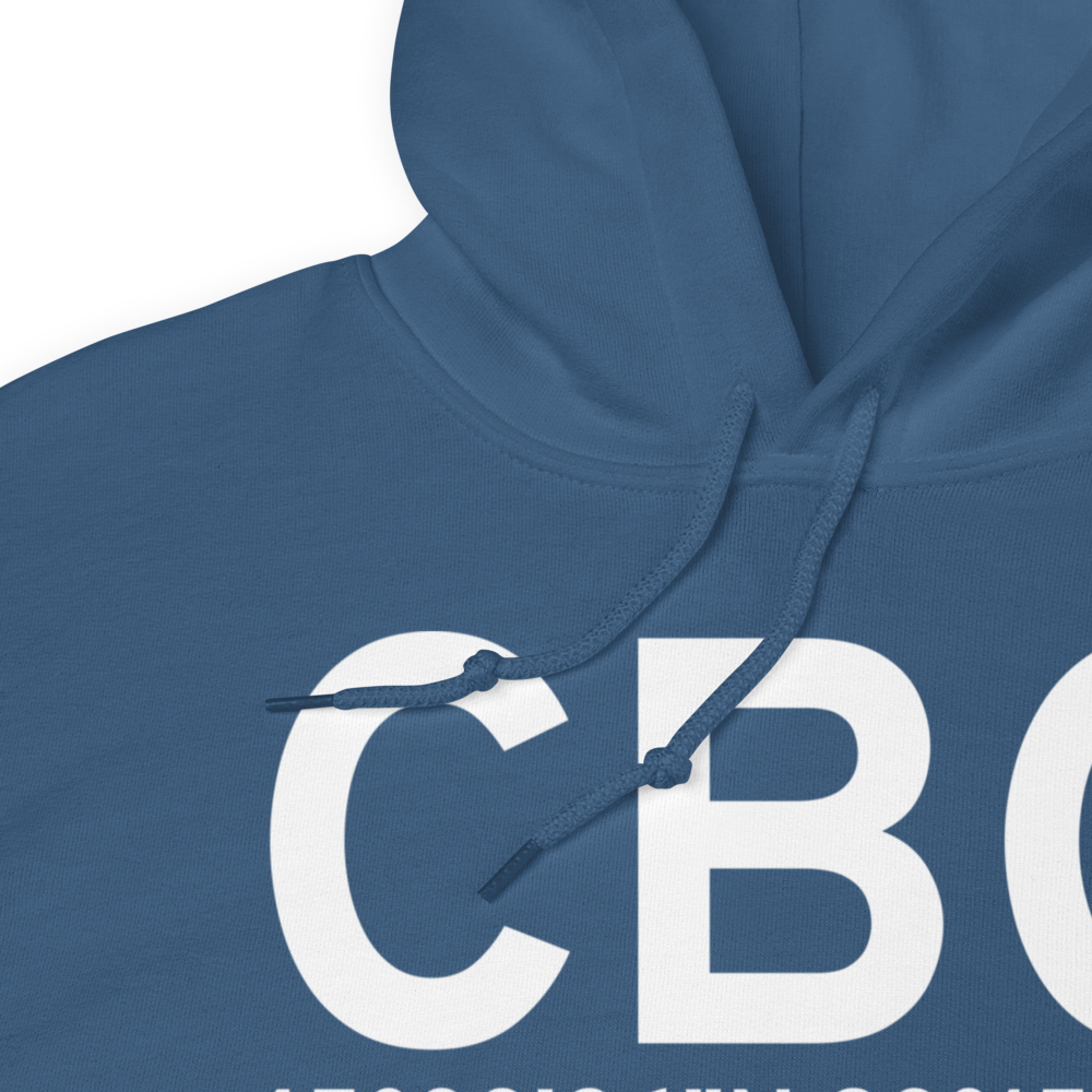 Cambridge (KCBG) Airport Hoodie Sweatshirt 