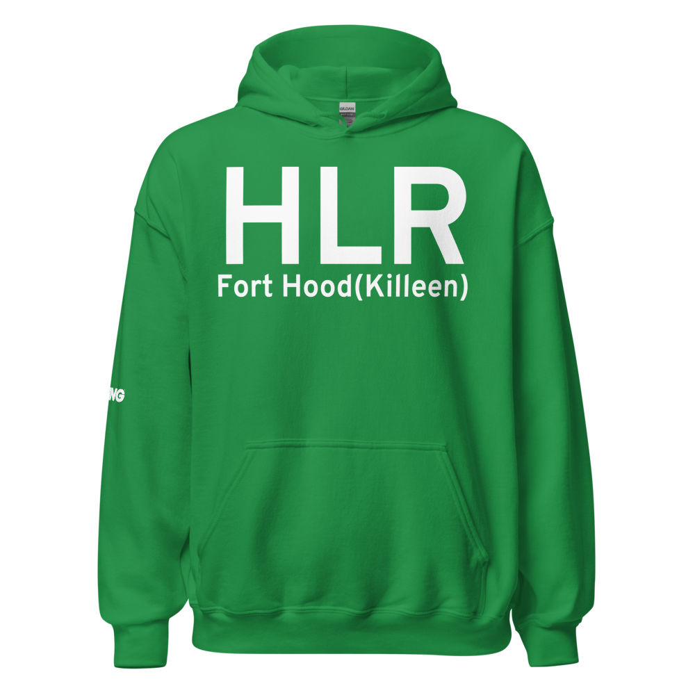 Fort Hood(Killeen) (KHLR) Airport Hoodie Sweatshirt 