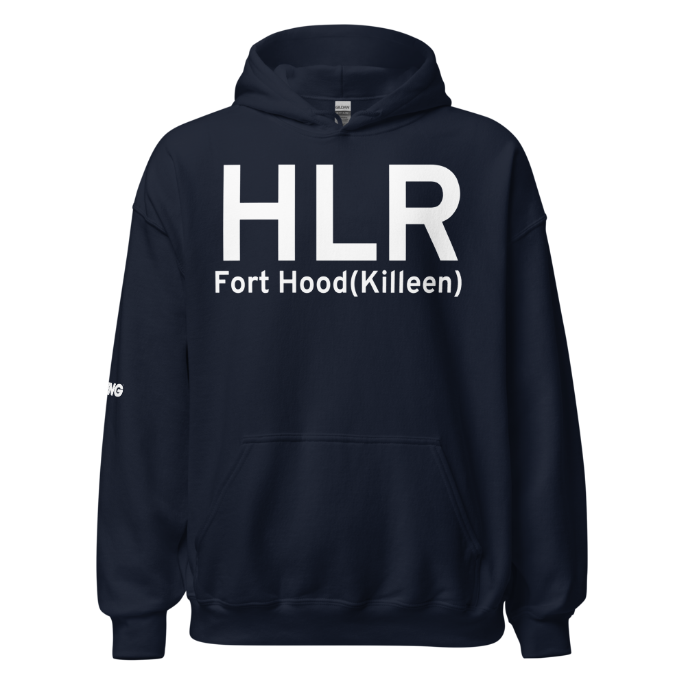 Fort Hood(Killeen) (KHLR) Airport Hoodie Sweatshirt 