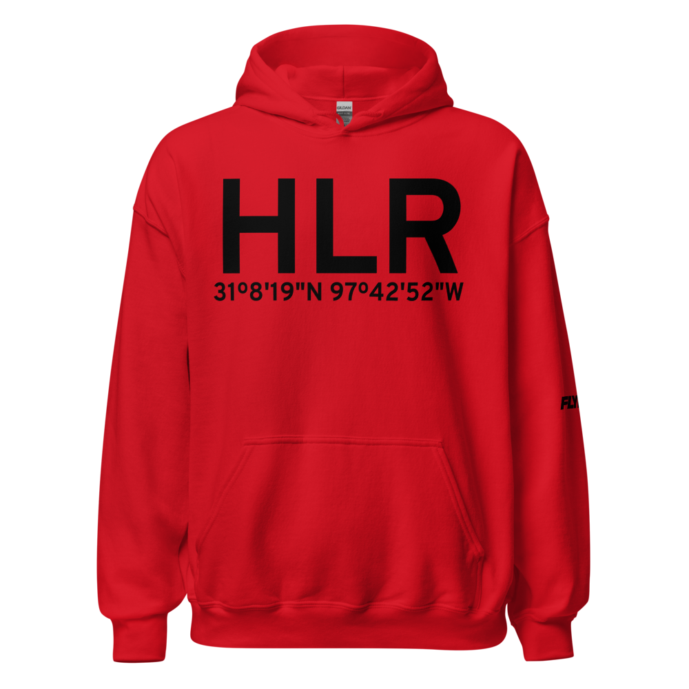 Fort Hood(Killeen) (KHLR) Airport Hoodie Sweatshirt 