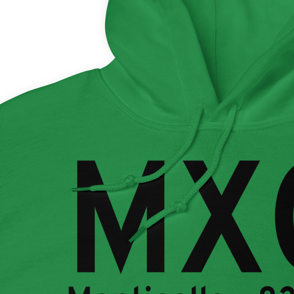 Monticello (KMXO) Airport Hoodie Sweatshirt 
