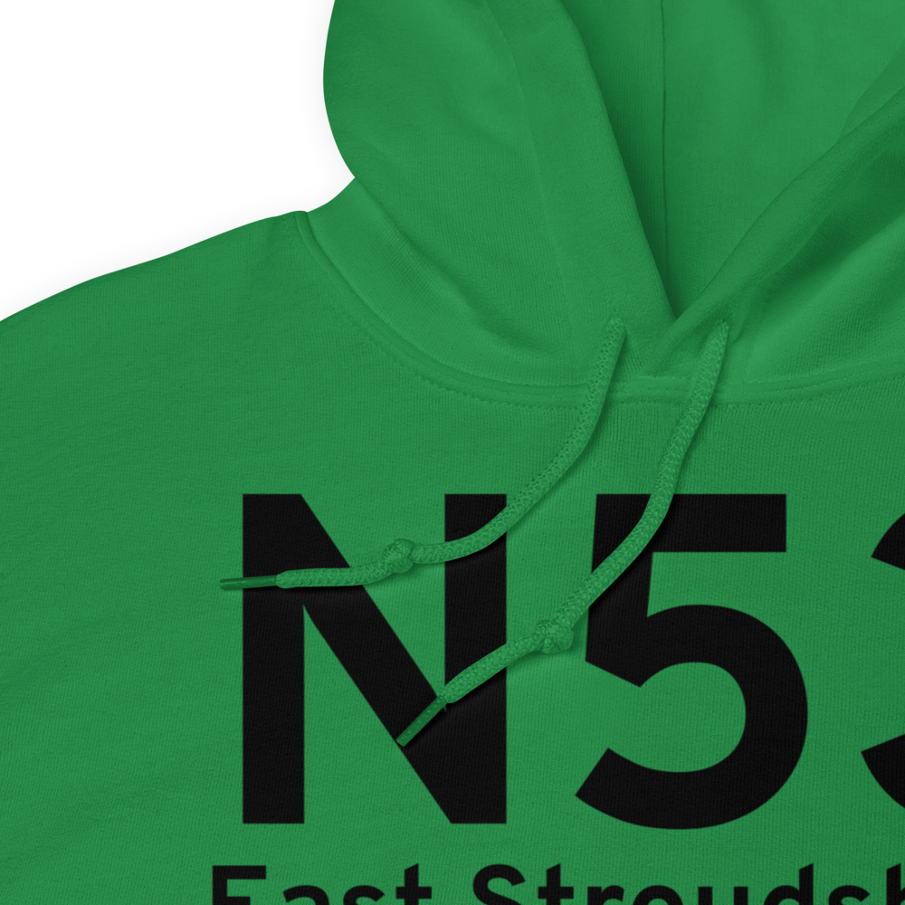East Stroudsburg (KN53) Airport Hoodie Sweatshirt 