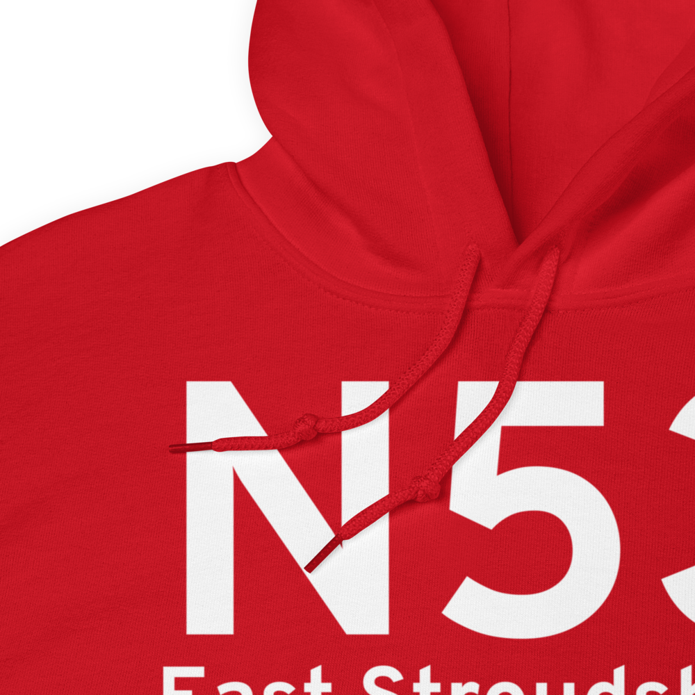 East Stroudsburg (KN53) Airport Hoodie Sweatshirt 