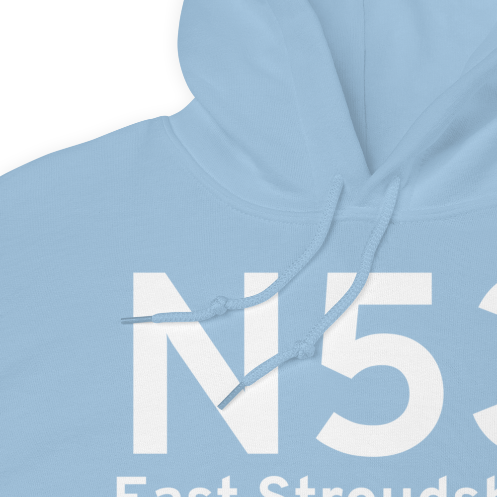 East Stroudsburg (KN53) Airport Hoodie Sweatshirt 