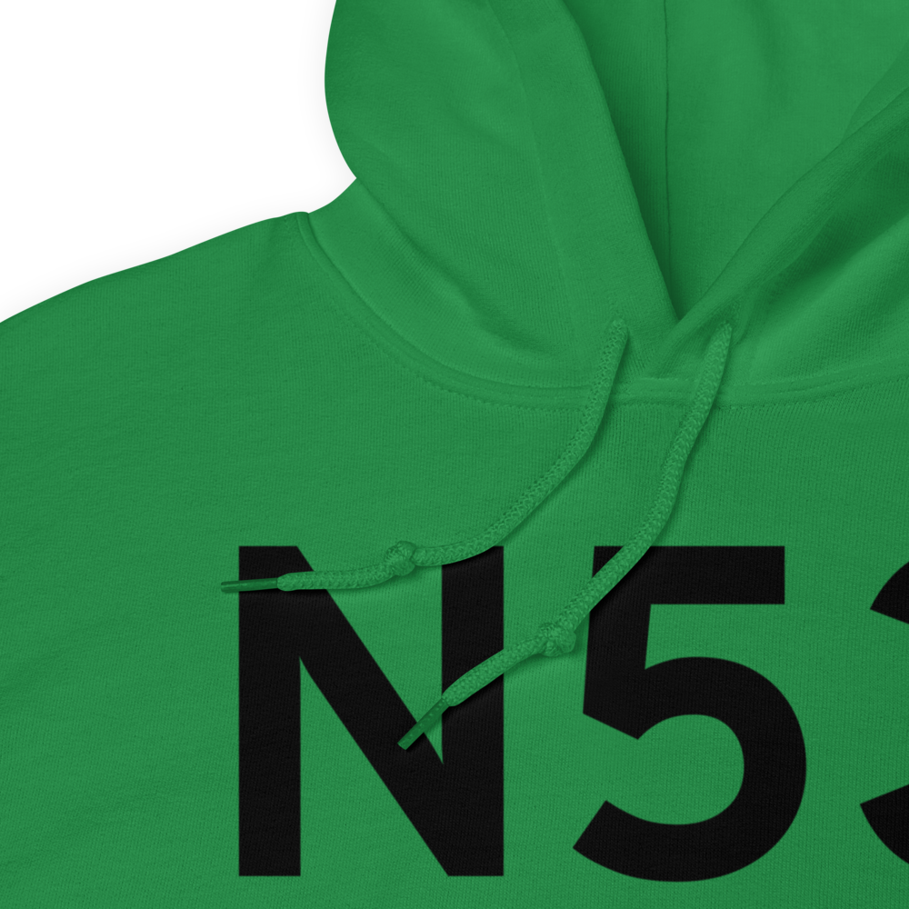 East Stroudsburg (KN53) Airport Hoodie Sweatshirt 