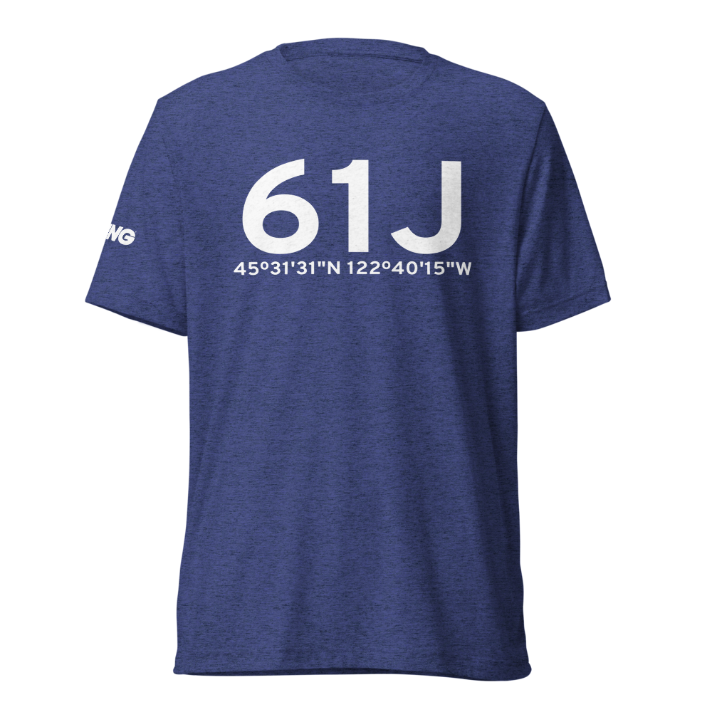 Portland (61J) Airport Tri-blend T-Shirt 