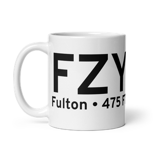 Fulton (KFZY) Airport Mug
