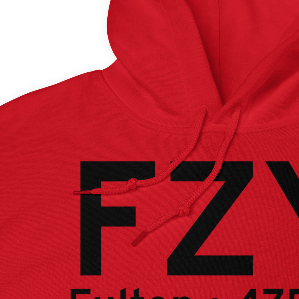 Fulton (KFZY) Airport Hoodie Sweatshirt 