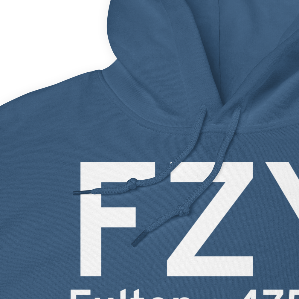 Fulton (KFZY) Airport Hoodie Sweatshirt 