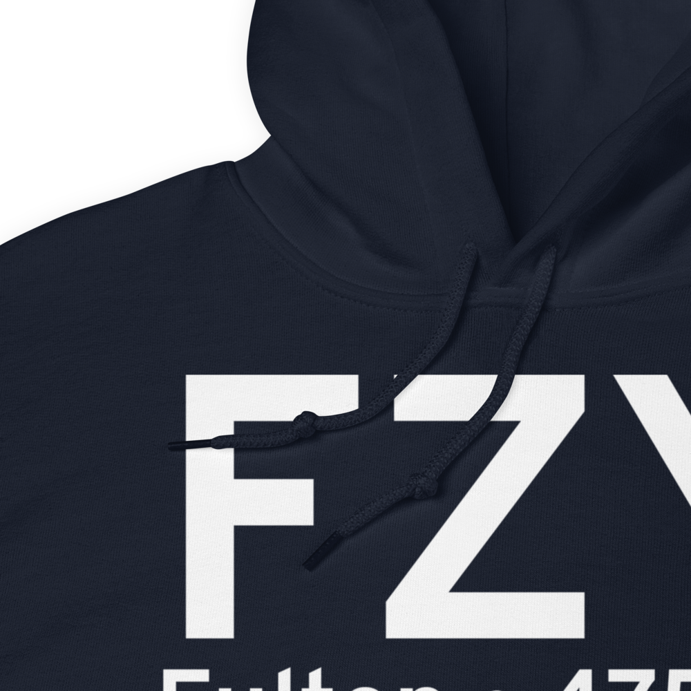 Fulton (KFZY) Airport Hoodie Sweatshirt 