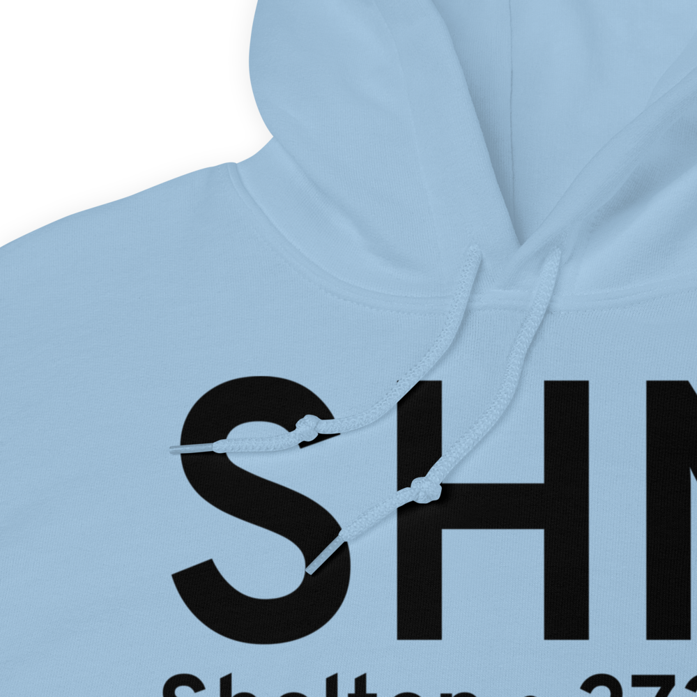 Shelton (KSHN) Airport Hoodie Sweatshirt 